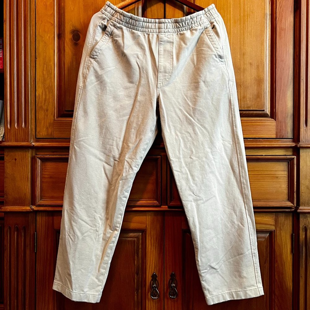Uniqlo Washed Jersey Ankle Pants - Size Large (33-36)